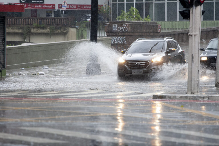 VÍDEOS: Chuva forte, queda de árvores e falta de energia atingem São Paulo