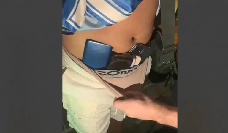 Homem é preso em bloco de SP com seis celulares escondidos na cintura