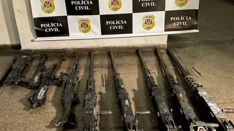 SP: Justiça Militar aceita denúncia e torna réus oito acusados de participação no furto de metralhadoras