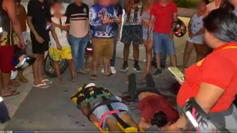 VÍDEO: Dupla é espancada após fazer arrastão na Zona Leste de Manaus