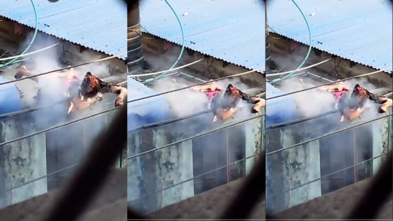 VÍDEO: Homem vira ‘churrasquinho’ ao tentar roubar fiação elétrica
