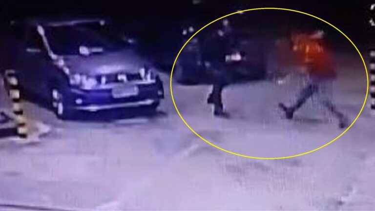 VÍDEOS: Frentista é esfaqueado por assaltante em posto de combustíveis, em Manaus