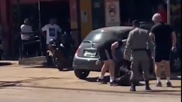 Vídeo flagra momento em que homem rendido por PM’s é baleado, no DF