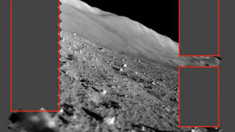 Módulo lunar inativo “acorda” e envia imagens da superfície da Lua