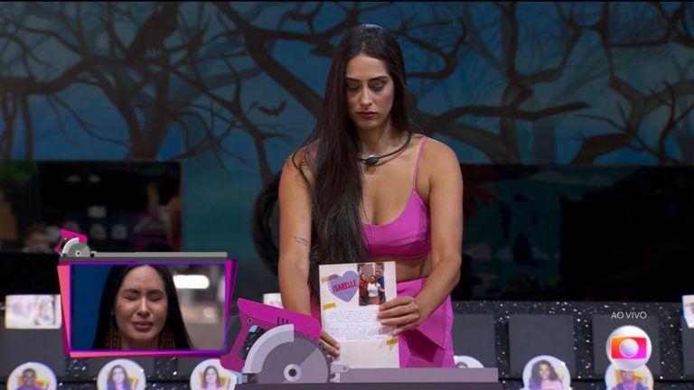 BBB 24: Deniziane ‘tritura’ carta de familiares de Isabelle Nogueira durante ‘Sincerão’; veja