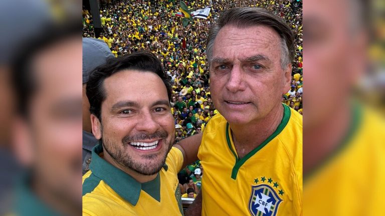 Capitão Alberto Neto reafirma pré-candidatura à prefeitura de Manaus em ato pró-Bolsonaro