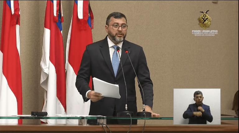 Na abertura dos trabalhos legislativos, Wilson Lima ressalta alinhamento entre poderes e manutenção de investimentos