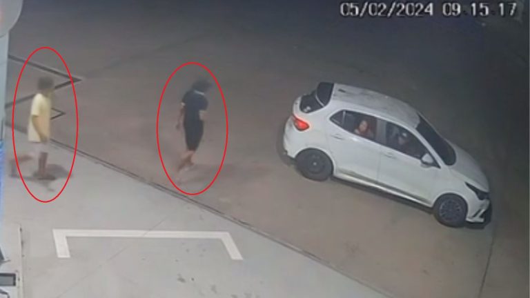 Vídeos mostram momento do duplo homicídio em posto de gasolina, em Manaus Vídeos mostram momento do duplo homicídio em posto de gasolina, em Manaus