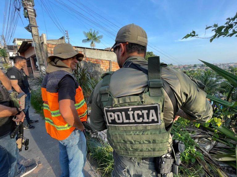 Operação de combate ao crime organizado é deflagrada na zona Norte de Manaus