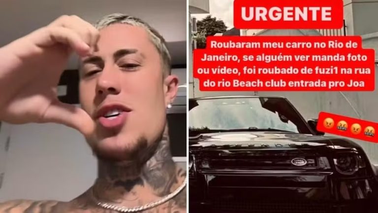 VÍDEO: MC Daniel tem carro de R$ 700 mil devolvido após ser roubado no Rio de Janeiro