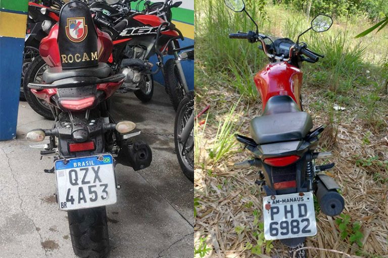 Duas motocicletas com restrição de roubo e furto são recuperadas em Manaus