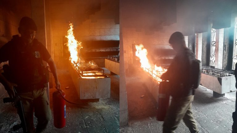 Igreja histórica sofre incêndio sem vítimas no Centro do RJ