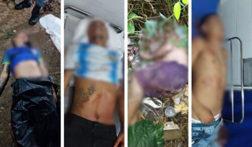 CHACINA: Vídeos dos quatro homens executados nesta terça (26), em Manaus