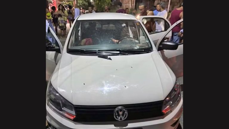 Casal e bebê são mortos a tiros dentro de carro, em Niterói, no Rio de Janeiro