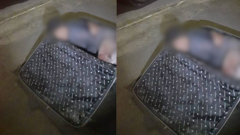 Cadáver é encontrado dentro de mala abandonada perto de motel em avenida de Manaus
