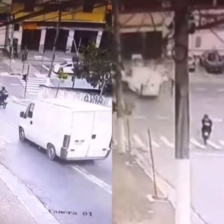 VÍDEO: Van invade supermercado e deixa um morto e oito feridos em SP