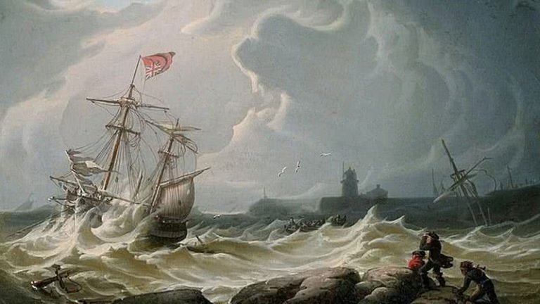Navio naufragado na costa da Inglaterra com R$ 25 bilhões em tesouros é alvo de expedição