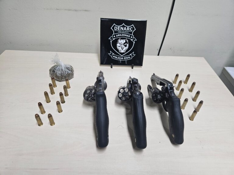 Suposto armeiro de facção criminosa, vulgo “Neguinho” é preso em Manaus