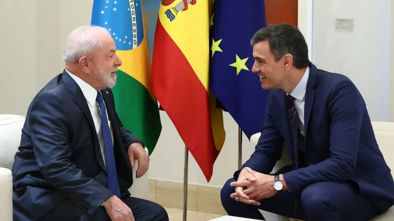 Lula se reúne Pedro Sánchez, presidente da Espanha nesta quarta-feira (6/3)