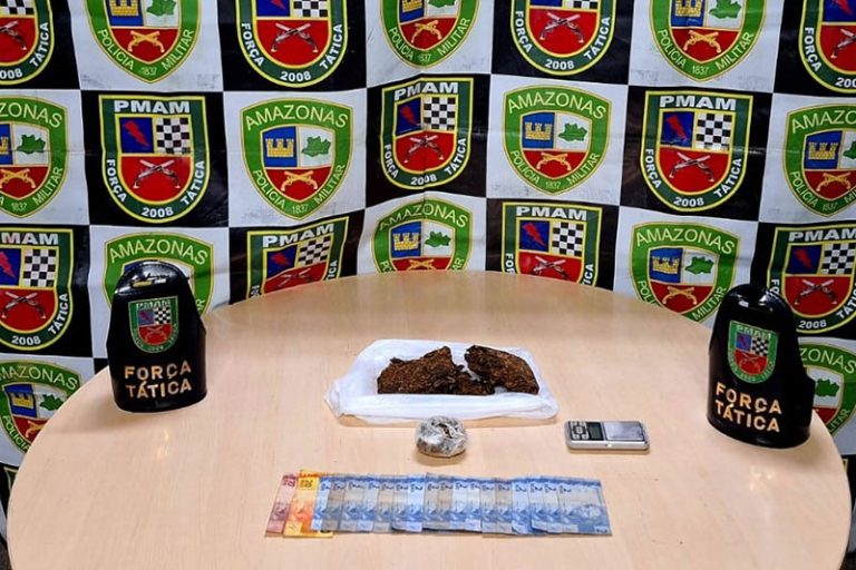 Cinco pessoas são presas por tráfico de drogas ‌em zonas distintas de Manaus