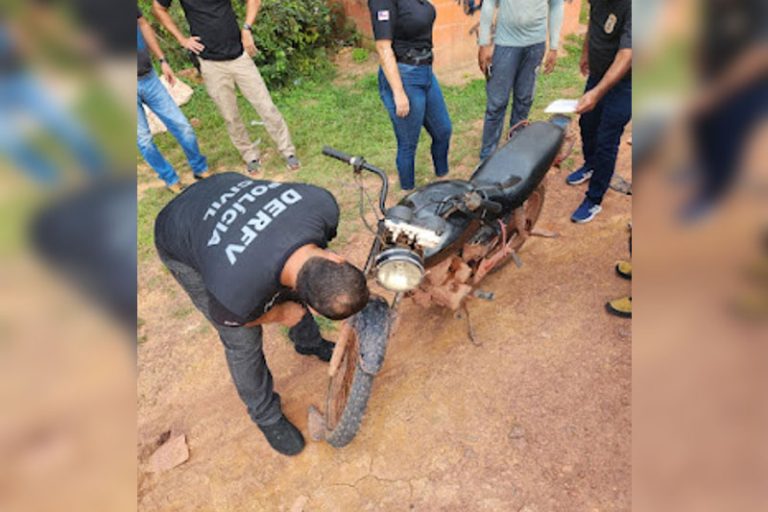 Operação policial apreende quatro motocicletas roubadas em Presidente Figueiredo Operação policial apreende quatro motocicletas roubadas em Presidente Figueiredo