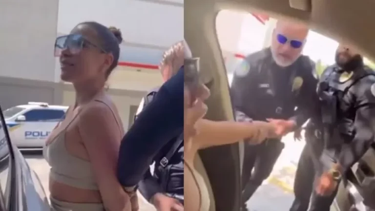VÍDEO: Polícia dos EUA prende cantora que dirigia carro com placa diplomática falsa