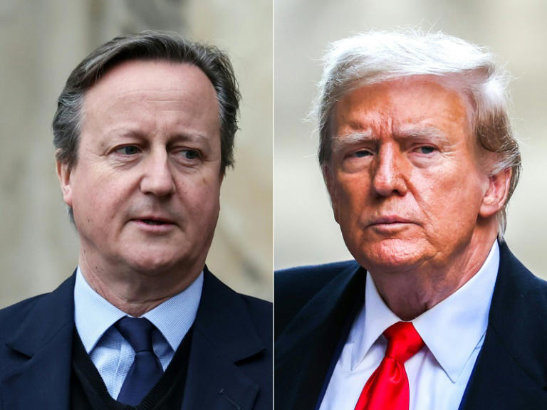 David Cameron se encontra com Trump em meio a pressão para reforçar apoio à Ucrânia