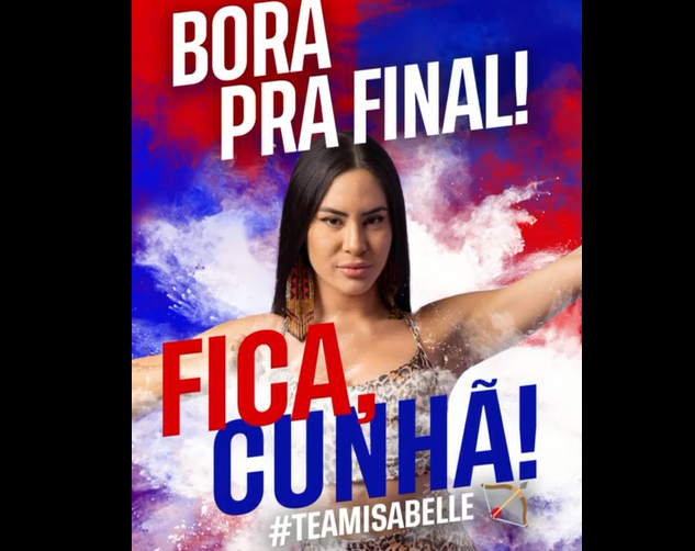 VÍDEO: Wilson Lima pede votos para Isabelle ir à final do BBB 24 VÍDEO: Wilson Lima pede votos para Isabelle ir à final do BBB 24
