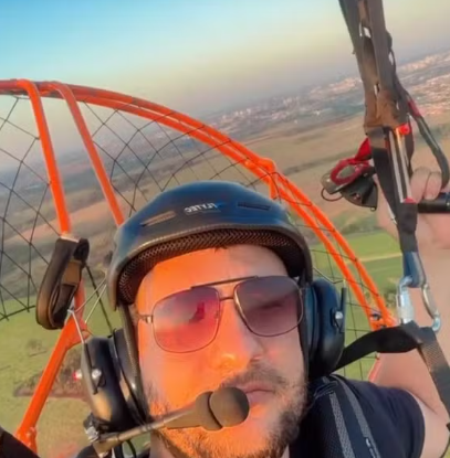 Homem morre após cair de paramotor em SP