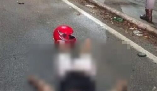 Casal morre em acidente de trânsito em avenida de Manaus