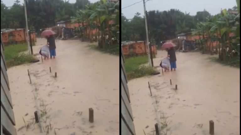 VÍDEOS: Manaus registra quatro ocorrências da chuva, que chega a 63 milímetros nesta sexta-feira (12/04)