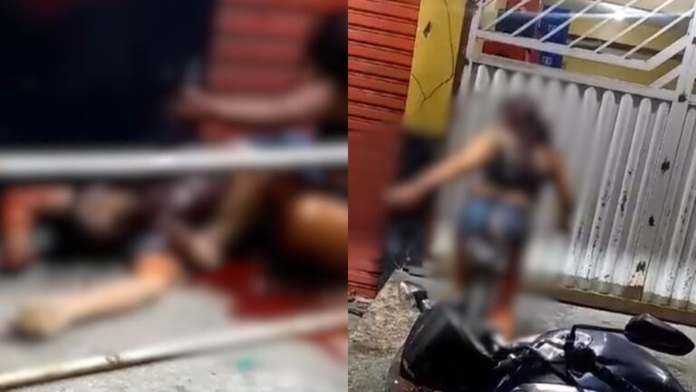 VÍDEO: Homem é executado em frente à esposa que suplica: “Por favor, não me deixe!”