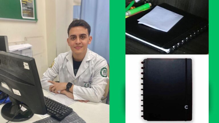 Em Manaus, estudante de medicina faz apelo na web para encontrar caderno de anotações após ter o carro furtado