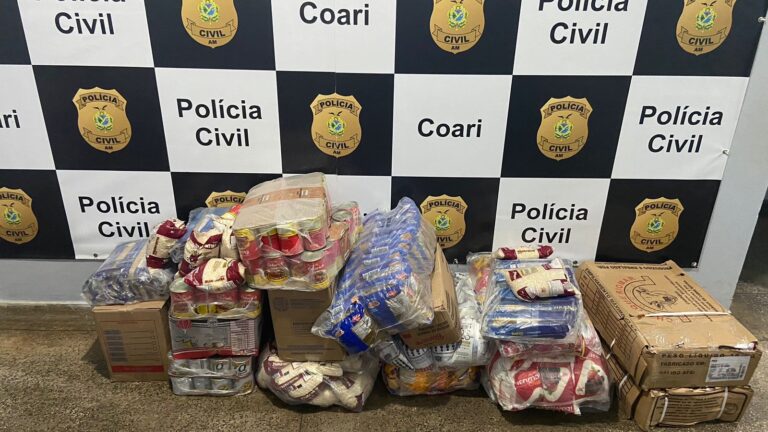 Funcionários públicos e empresário são presos por furto de merenda escolar em Coari, no AM