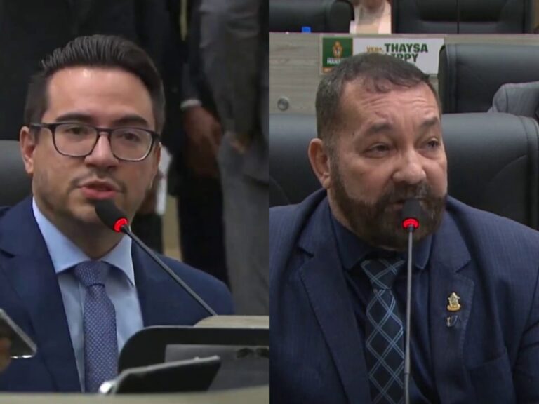 VÍDEO: Rodrigo Guedes é repreendido por Gilmar Nascimento após chamar David Almeida de mentiroso