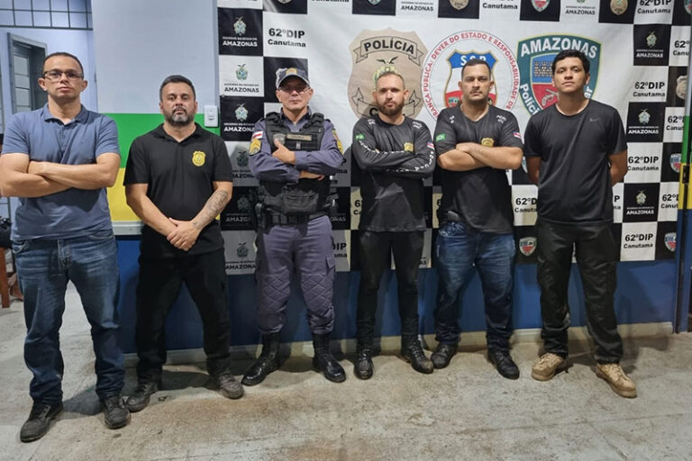 Ação policial detém dupla por furto de produtos alimentícios em Canutama