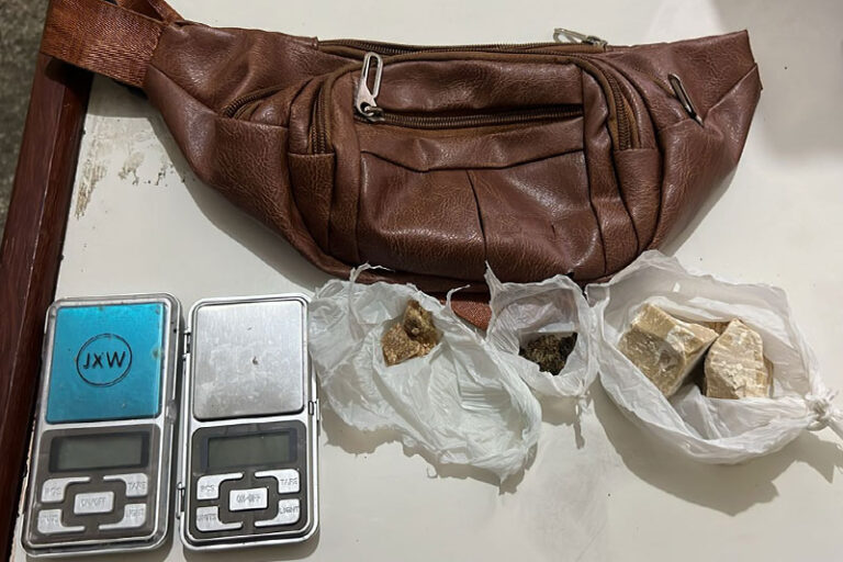 Em Uarini, homem é preso em flagrante por tráfico de drogas