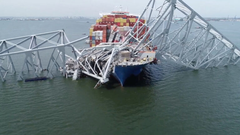 Terceiro corpo de vítima de queda de ponte em Baltimore é encontrado