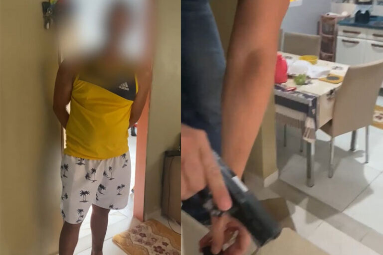 Líder do tráfico e membro de grupo criminoso, ‘Foguinho’ é preso na zona Leste de Manaus