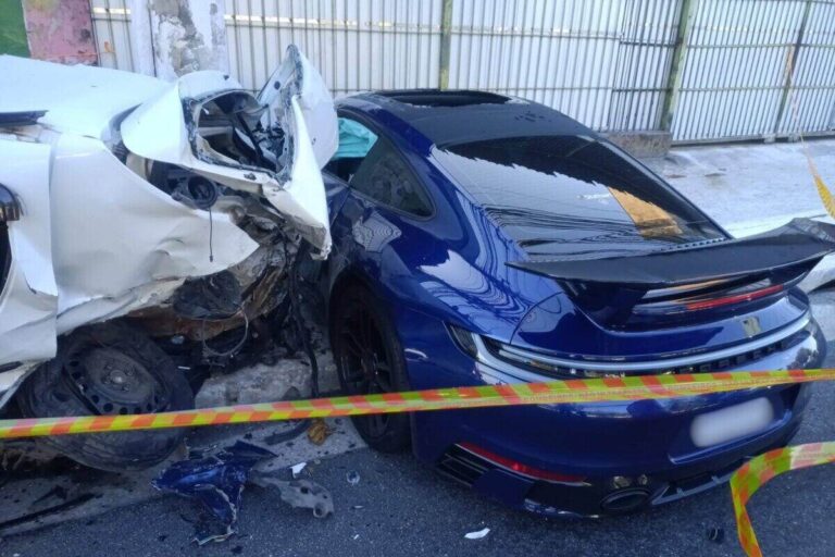 Empresário causa acidente com carro de luxo em SP, mata uma pessoa e foge