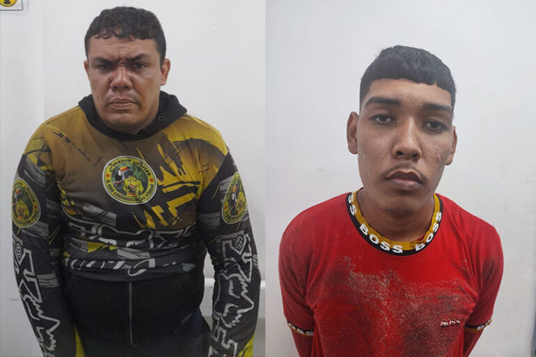 VÍDEO: ‘Satanás’ e ‘Índio’ são presos por roubo na zona Sul de Manaus
