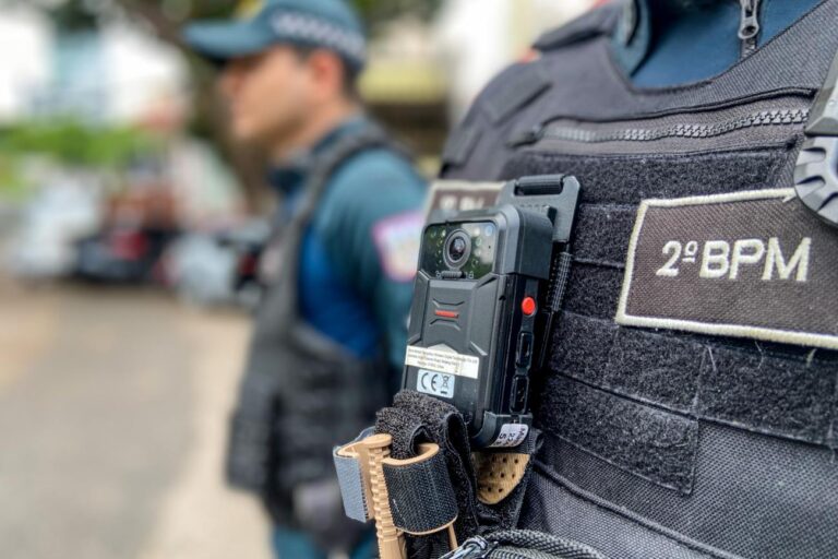 Cameras corporais Policiaias