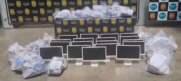 VÍDEO: Grupo que aplicava golpes de falsa redução de dívidas é preso em Manaus