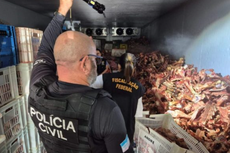 No ES, 17 toneladas de carne imprópria para consumo são recolhidas
