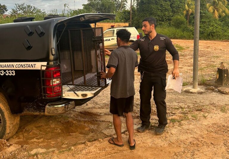 Homem que abusava de criança de 10 anos é preso, em Benjamin Constant, no AM
