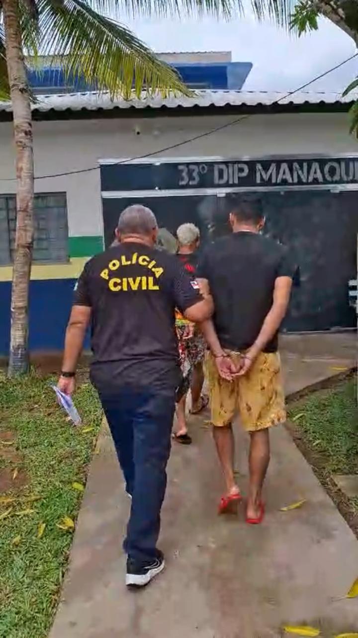 Dupla que planejava roubar lotérica é presa em Manaquiri