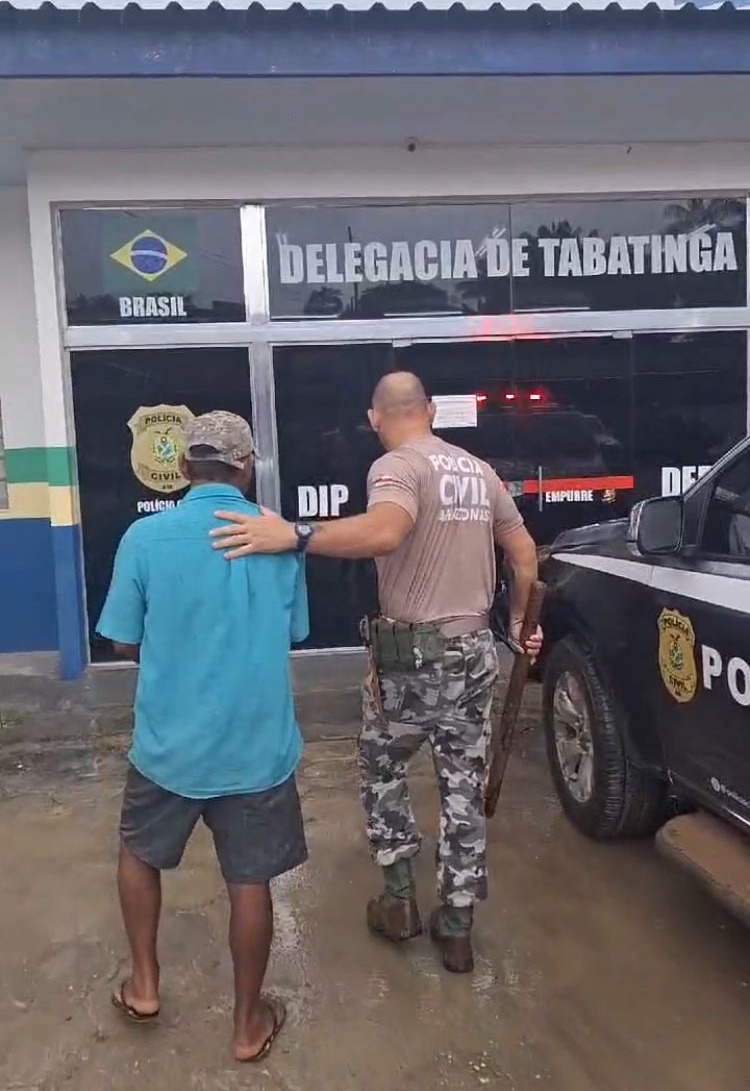 Em Tabatinga, homem é preso por estupro cometido em 2003