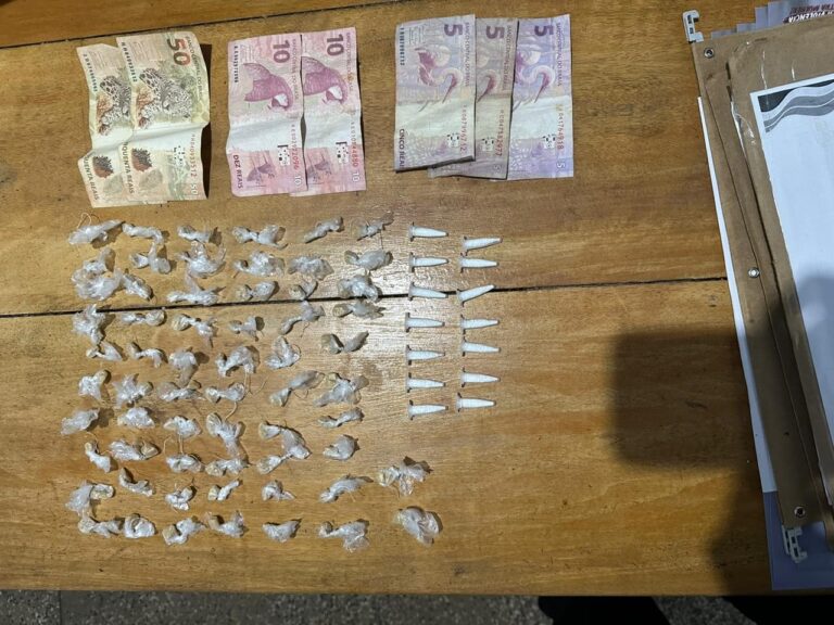 Homem é preso com drogas e dinheiro na zona rural de Careiro, no AM