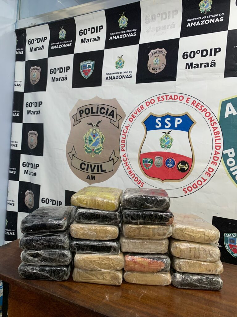 Drogas avaliadas em R$ 200 mil são apreendidas dentro de mala, em porto do interior do Amazonas