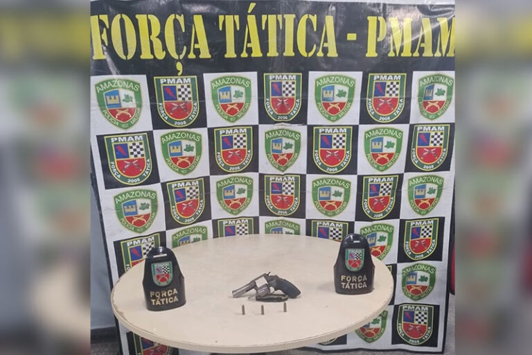 PM prende jovem por tráfico de drogas e apreende armas de fogo em Manaus